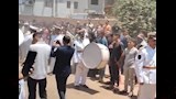 تشييع جثمان أمين الشرطة شهيد حريق القليوبية (2)