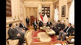 وزير الأوقاف يزور رئيس محكمة النقض لتهنئته بمنصبه الجديد