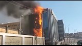 السيطرة على حريق بمستشفى أسوان الجامعي (4)