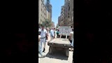 التحفظ على 8 مركبات خلال حملة لإغلاق مخازن فرز وخردة مخالفة بالعمرانية (4)