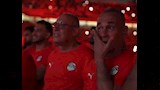 5 صور لبكاء إبراهيم حسن خلال احتفالية تكريم منتخب مصر في ستاد القاهرة