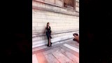 نيللي كريم بفستان اسود جديد