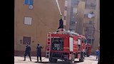 الشقة اتفحمت.. حريق هائل يلتهم وحدة سكنية بالحي الإماراتي في بورسعيد - صور