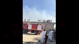 نشوب حريق في كوبري تحت الإنشاء بالإسكندرية (5)