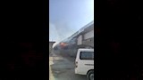 نشوب حريق في كوبري تحت الإنشاء بالإسكندرية (6)
