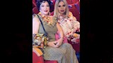 لبلبة وبوسي شلبي من العرض الخاص لمسرحية خيال مريض