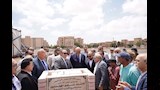 محافظ الإسكندرية يشهد وضع حجر الأساس لنادي المهندسين الجديد ببرج العرب (1)