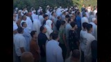 المئات يشيعون جثامين 3 شباب توفوا غرقًا فى البحيرة  (3)