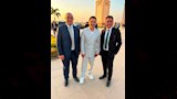 هشام بدوي وبهاء الغنام في مقدمة حضور عقد قران ابنة أحمد عبدالجواد (3)