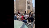 رقص في نهاية امتحانات الثانوية بالمنوفية