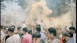 زغاريد وألعاب دخان.. طلاب الثانوية العامة في بورسعيد يحتفلون بانتهاء الامتحانات