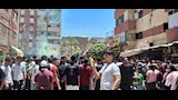 احتفالات طلاب الثانوية العامة بانتهاء الامتحانات بأسيوط  (7)