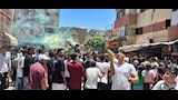 احتفالات طلاب الثانوية العامة بانتهاء الامتحانات بأسيوط  (9)