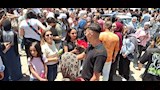 احتفالات طلاب الثانوية العامة بانتهاء الامتحانات بأسيوط  (13)