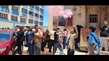 احتفالات طلاب الثانوية العامة بانتهاء الامتحانات بأسيوط  (15)