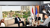 محافظ أسوان يبحث مع مدير المعهد القومى للإتصالات استضافة المنتدى الأفرو-الآسيوى للإبتكار والتكنولوجيا