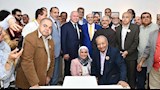 محمد صبحي بعيون فناني العالم.. افتتاح المعرض الدولي "فارس الفن العربي" 