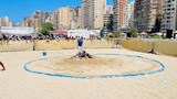  انطلاق بطولة المصارعة الشاطئية على شواطئ الإسكندرية (10)