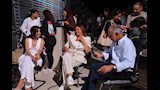 يسرا في كواليس التصوير