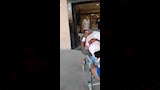 إصابة سائق في حادث تريلا