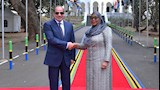 السيسي ورئيسة تنزانيا يشهدان توقيع مذكرتي تفاهم في النقل والطاقة