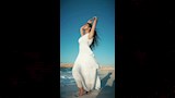 كارولين عزمي بفستان ابيض (2)