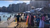 استقرار حالة البحر بشواطئ الإسكندرية (7)