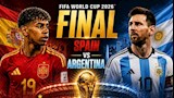 ببلاش.. قناة مجانية على النايل سات تعلن بث مباراة الأرجنتين وإسبانيا في نهائي كأس العالم