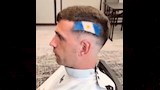 إيميليانو يصبغ شعره بعلم الأرجنتين 