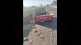حادث سيارة البطيخ في أسيوط