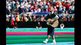جاستن بيبر من حفل نهائي كأس العالم