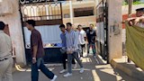 جانب من خروج الطلاب