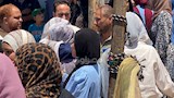 لحظة خروج طالبات
