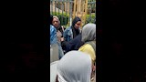 حزن بعض الطالبات عقب امتحان الكيمياء