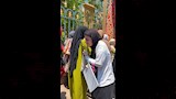 حزن بعض الطالبات عقب امتحان الكيمياء