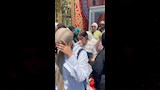 حزن بعض الطالبات عقب امتحان الكيمياء