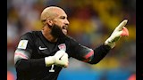 تيم هوارد حارس مرمى منتخب أمريكا أمام بلجيكا 2014