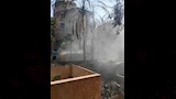 إخماد حريق بجوار مقابر بهتيم في شبرا الخيمة  (2)