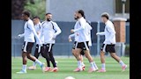 محمد صلاح في مران مصر