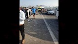 الصور الأولى لحادث طريق شبرا - بنها الحر (5)