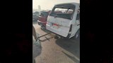 تصادم مروع على طريق بنها الحر (1)