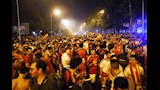 وفاة وإصابات.. احتفالات الجماهير الإسبانية بكأس العالم تتحول إلى مأساة