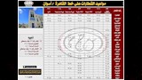  جداول مواعيد القطارات على خط القاهرة (1)