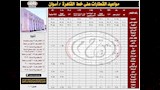  جداول مواعيد القطارات على خط القاهرة (2)