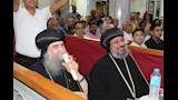 مطران أسيوط يشارك في أمسية روحية بكنيسة العذراء بالخارجة