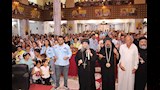 قداس داخل كنيسة العذارء بالوادي الجديد