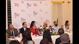 خيري بشارة وفرح الديباني ووليد خيري