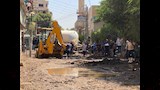 إصلاح كسر مفاجئ بخط رئيسي بميت حلفا (4)