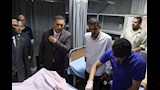 محافظ القليوبية يزور مصابي حادث الطريق الحر  (3)
