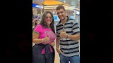 وصول الفنانة رحمة مفاجأة الفنان نوردو على ركح مهرجان قرطاج الدولي ❤️❤️🙏